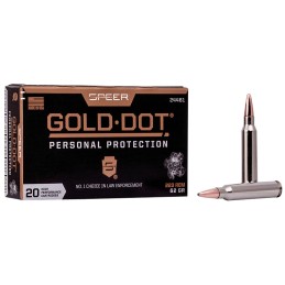 Speer 24461 Gold Dot Personal Protection 223 Rem 62 gr Soft Point 20 Per Box 10 Case