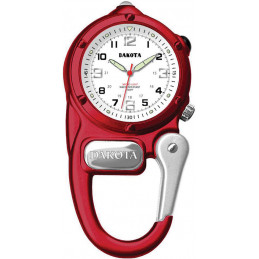 Mini Clip Microlight Watch Red