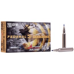 Federal P280A1TA1 Premium Terminal Ascent 280 Ackley Improved 155 gr Terminal Ascent 20 Per Box 10 Case