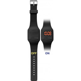 Fusion Black LED Wrist Watch