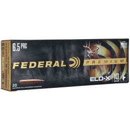 Federal P65PRCELDX1 Premium ELDX 6.5 PRC 143 gr Extremely Low Drag eXpanding 20 Per Box 10 Case