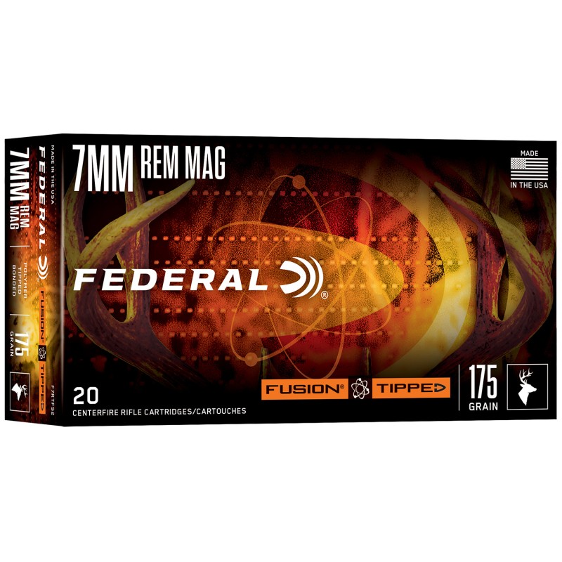 Federal F7RTFS2   7mm 175 gr 20 Per Box 10 Case