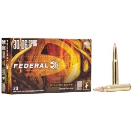 Federal F3006TFS3 Fusion  3006 Springfield 180 gr 20 Per Box 10 Case