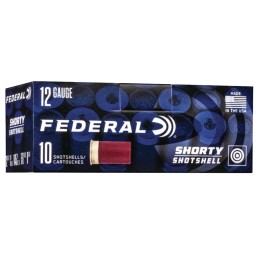 Federal SH1298 Shorty  12 Gauge 1.75 1516 oz 8 Shot 10 Per Box 10 Case