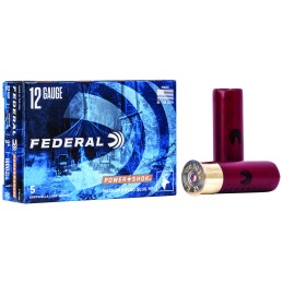 Federal F131RS PowerShok Shotshell 12 Gauge 3 1 14 oz Rifled Slug Shot 5 Per Box 50 Case