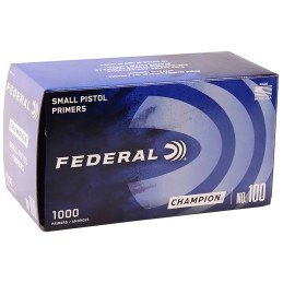 Federal 100 Champion Small Pistol Small Pistol Multi Caliber Handgun 1000 Per Box