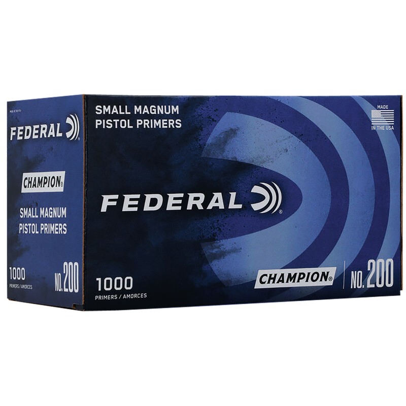 Federal 200 Champion Small Pistol Small Pistol Mag Multi Caliber Handgun 1000 Per Box