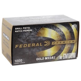 Federal GM100M Gold Medal Premium Small Pistol Multi Caliber Handgun 1000 Per Box