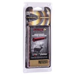 Federal PMZFS120T8 Premium Fire Stick 50 Cal Caliber 120 gr 10 Per Pack For Traditions Nitro Only