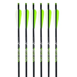 Carbon Express 52141 Piledriver Crossbolt Green 22 Carbon Fiber 6 Pack