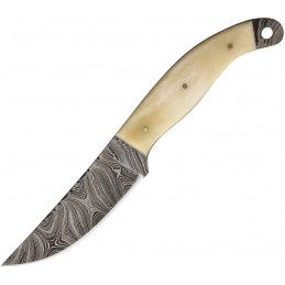 Damascus Fixed Blade Skinner