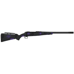 Fierce Firearms ROGM308WIN20BP Mini Rogue  308 Win 41 20 Hand LappedMatch Grade Barrel Black Cerakote Steel Receiver Purple Camo