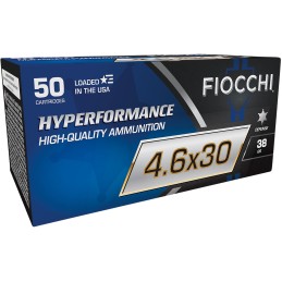 Fiocchi 46EXD Hyperformance  4.6x30mm 38 gr Tipped Hollow Point 50 Per Box 20 Case