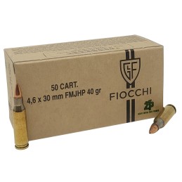 Fiocchi 46EXC HK  4.6x30mm HK 40 gr Jacket Hollow Point 1000rds