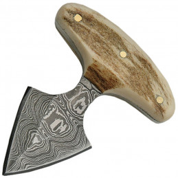 Damascus Push Dagger