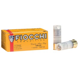 Fiocchi 12FSLUG Aero Extrema 12 Gauge 2.75 1 oz Rifled Slug Shot 10 Per Box 8 Case