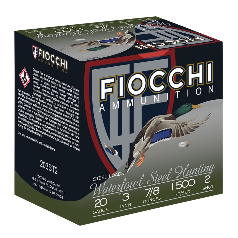 Fiocchi 203ST2 Flyway  20 Gauge 3 78 oz 2 Shot 25 Per Box 10 Case