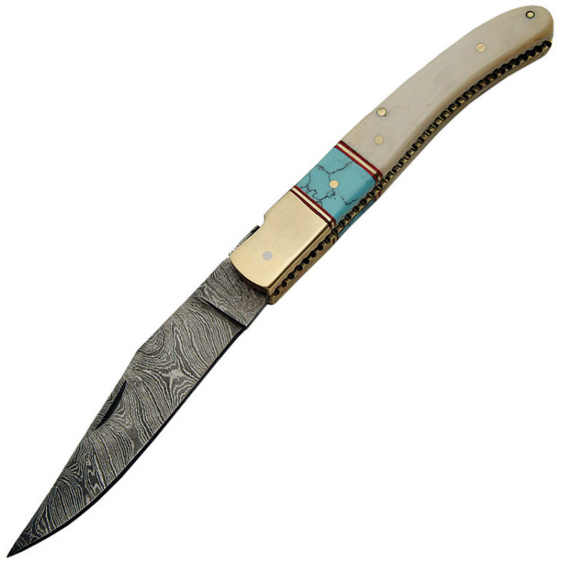 Bone Turquoise Folder