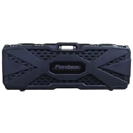 Flambeau 6500AR  Tactical Rifle Case Black Polypropylene Water Resistant