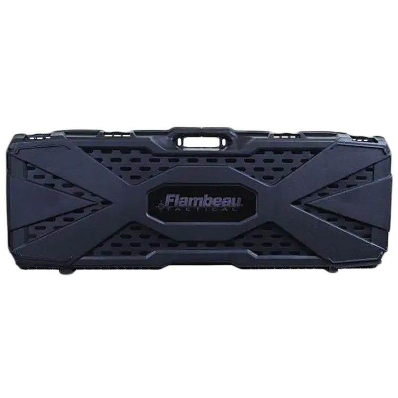 Flambeau 6500AR  Tactical Rifle Case Black Polypropylene Water Resistant