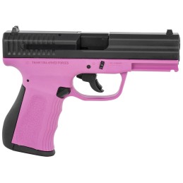 FMK G9C1G2PKSSCM 9C1 G2 9mm Luger 101 4 Black Stainless Steel Barrel Black Serrated Carbon Steel Slide Pink Polymer Frame wPicat