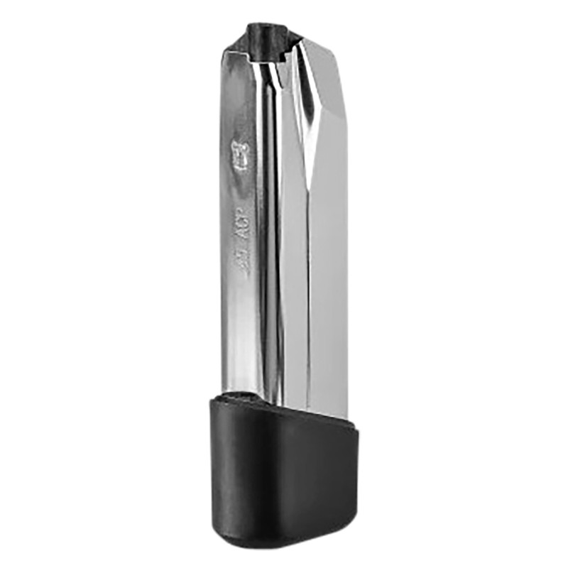 FN 20100734 545 Replacement Magazine 18rd 45 ACP Stainless Steel w Black Polymer Extended Floorplate Fits FN 545 Tactical