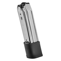 FN 20100732 510 Replacement Magazine 22rd 10mm Stainless Steel w Black Polymer Extended Floorplate Fits FN 510 Tactical