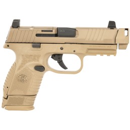 FN 66101794 509C  Compact Frame 9mm Luger 151 121 Black Flat Dark Earth PVD Flat Dark Earth