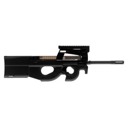 FN 3848950460 PS90  5.7x28mm 301 16 Black Ported Barrel Black Picatinny Rail Aluminum Receiver Matte Black Synthetic Bullpup wTh