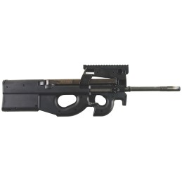 FN 3848950440 PS90  5.7x28mm 101 16 Black Ported Barrel Black wPicatinny Rail Aluminum Receiver Matte Black Synthetic Bullpup wT