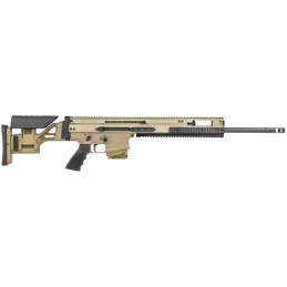 FN 381005432 SCAR 20s NRCH 6.5 Creedmoor 101 20 Black Steel Barrel Flat Dark Earth Anodized Picatinny Rail Aluminum Receiver Fla