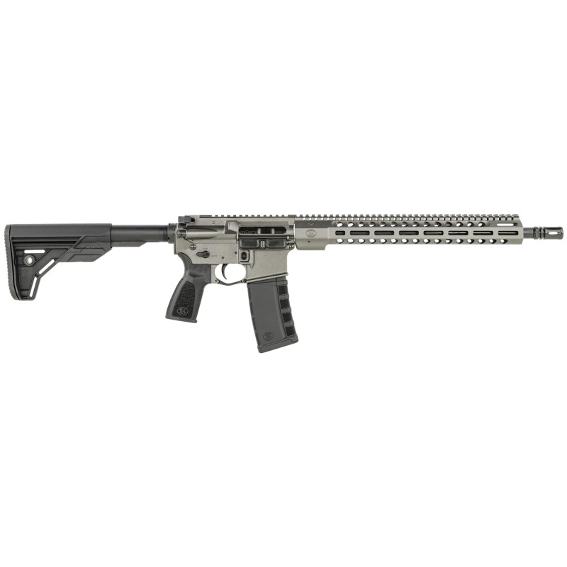 FN 36100652 FN 15 Tac3 5.56x45mm NATO 301 16 ChromeLined Barrel Gray Anodized RecMLOK Handguard Black 6 Position Collapsible Sto