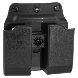 Fobus 6900NDBH Double Mag Pouch  Black Polymer Paddle Compatible w GlockHK USP