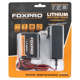 Foxpro LITHCHG Lithium Battery Pack Fast Charge 11.1V 5200 mAh Compatible w FoxPro ShockwaveXWave