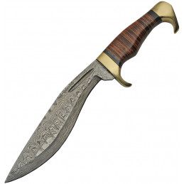 Kukri Stacked Leather