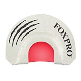 Foxpro SMOKINGGUN Smoking Gun Howler  Diaphragm Call Double Reed Attracts Coyotes White