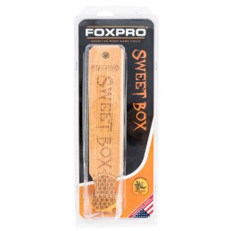 Foxpro SWTBOX Sweet Box  Box Call Turkey Sounds Attracts Turkeys Natural Honey LocustWalnut Wood