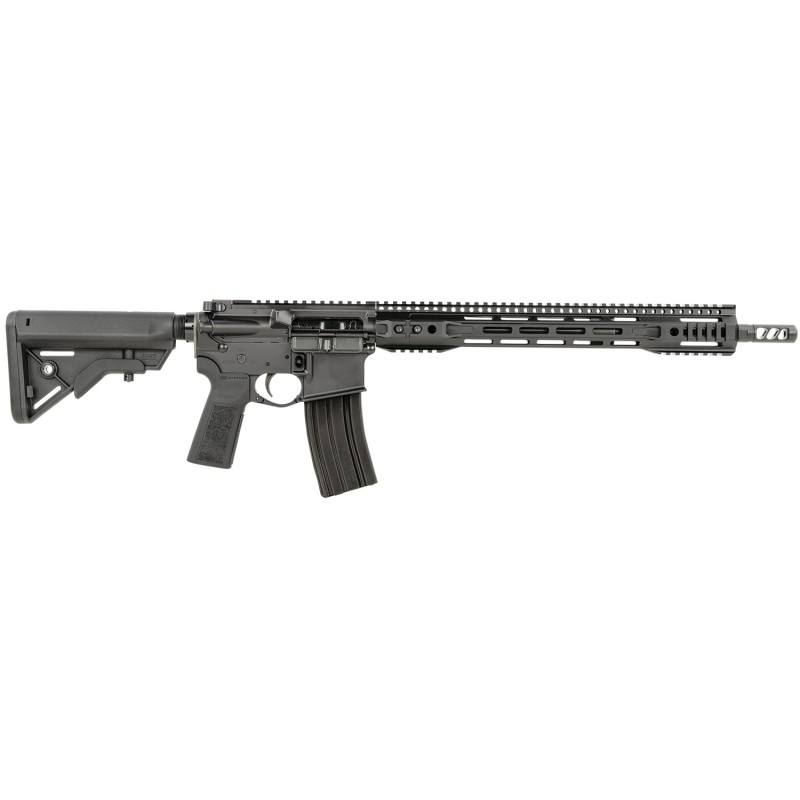 Franklin Armory 0010052BLK M4HTF R3 XTD 5.56x45mm NATO 101 16 Light Contour Barrel w Aura XTD Muzzle Device Salt Bath Nitride Fi