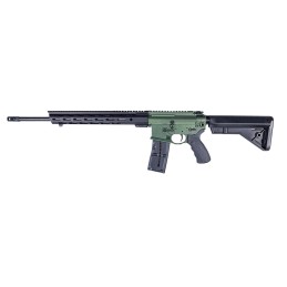 Franklin Armory 0010056ODG F17 L 17 WSM 201 20 Black Precision Barrel OD Green Aluminum wMLOK  Picatinny Rail Receiver Black Bra