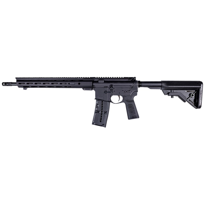 Franklin Armory 0010058BLK F17 L 17 WSM 201 16 Black Precision Barrel Black Aluminum wMLOK  Picatinny Rail Receiver Black Adjust