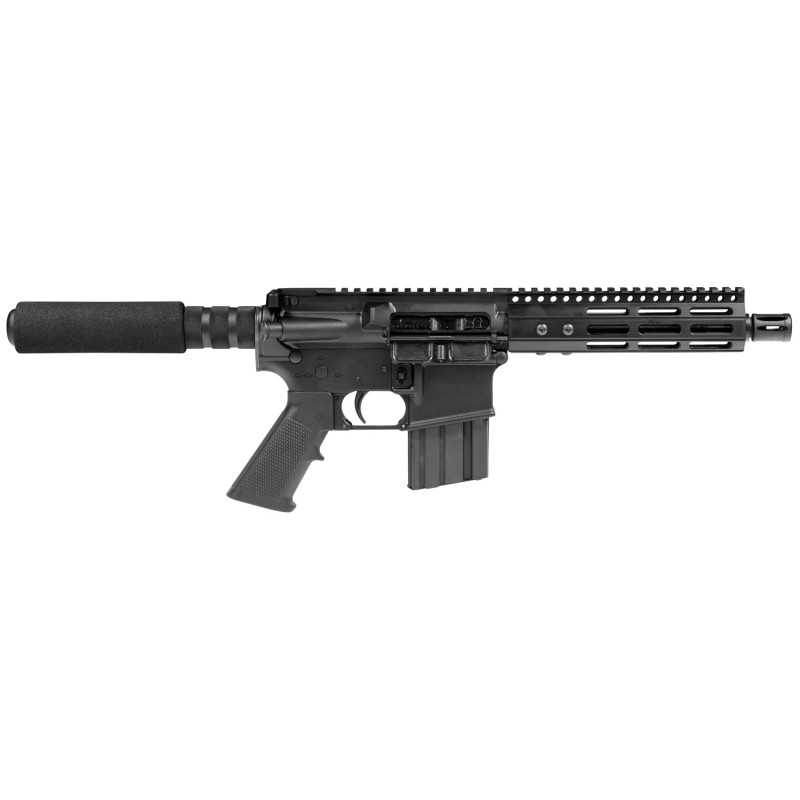 Franklin Armory 0030018BLK CA7 CA Compliant 5.56x45mm NATO 7.50 101 Black Hard Coat Anodized Polymer Grip Buffer Tube