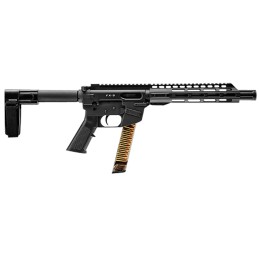 FREEDOM ORDNANCE FX9P10SBM FX9  9mm Luger 321 10 Black MLOK Handguard SB Mini Brace A2 Grip 3 Faux Suppressor