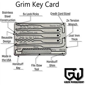 Lock Picking and Escape Card
