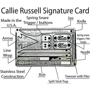 Callie Russell Survival Card