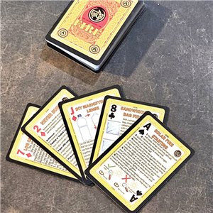 Playing Cards Fire Starting