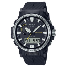 Gshockvlc Distribution PRW611A Casio Pro Trek Black Size 145215mm Features Digital Compass