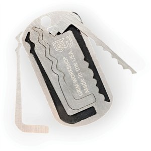 Lock Pick Dog Tag Necklace