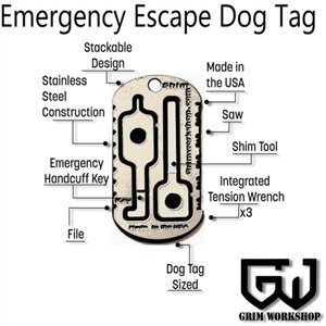 Escape and Evasion Dog Tag