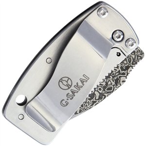 Money Clip Framelock Blue Wave