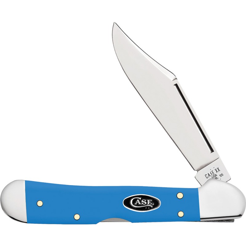 Mini Copperlock Light Blue Syn